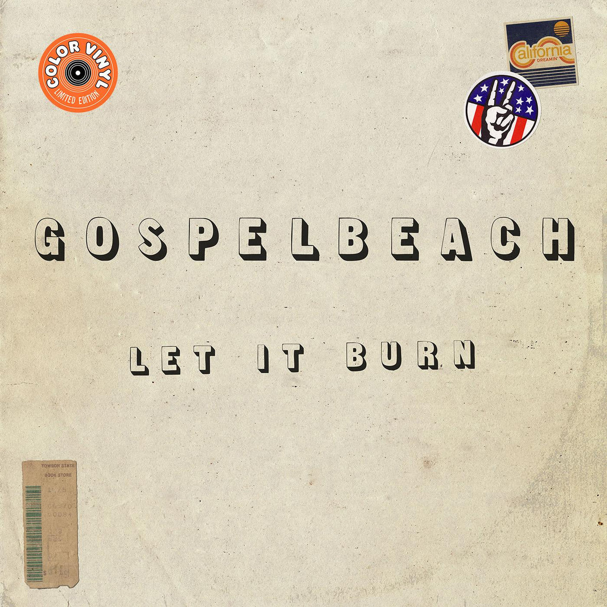 GospelbeacH - Let it Burn (CLEAR GREEN VINYL) - Vinyl