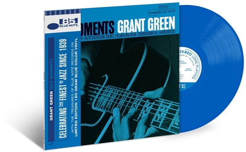 Grant Green - Idle Moments (Indie Exclusive, Limited Edition,180 Gram Blue Colored Vinyl) - Vinyl