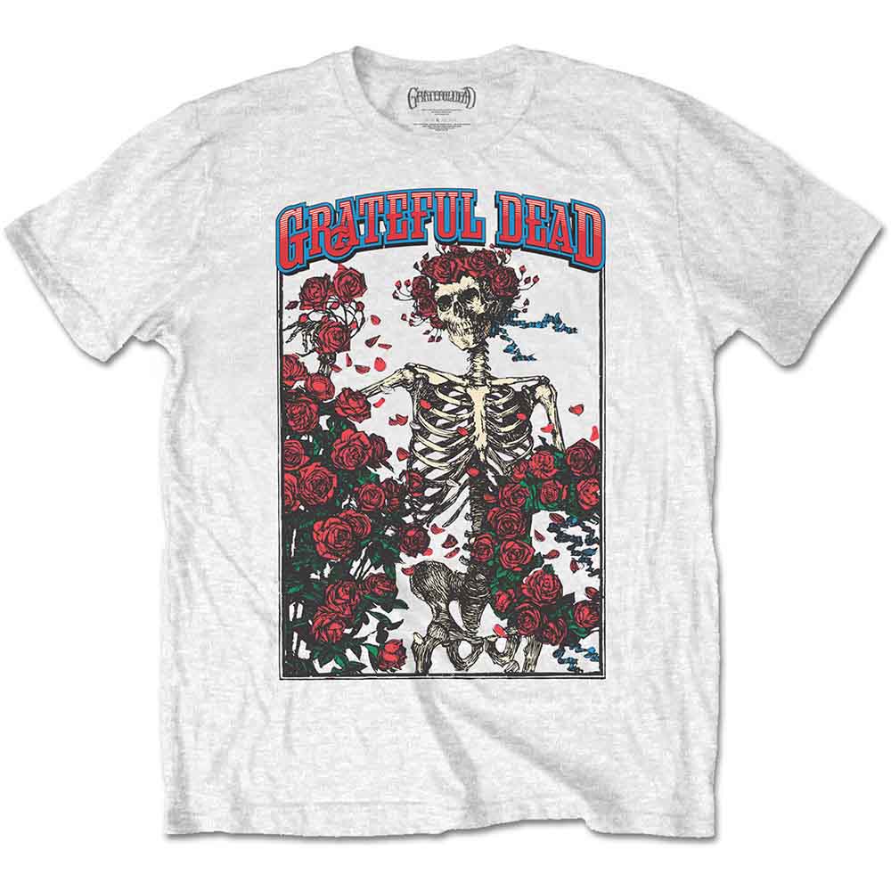 Grateful Dead - Bertha & Logo - T-Shirt White