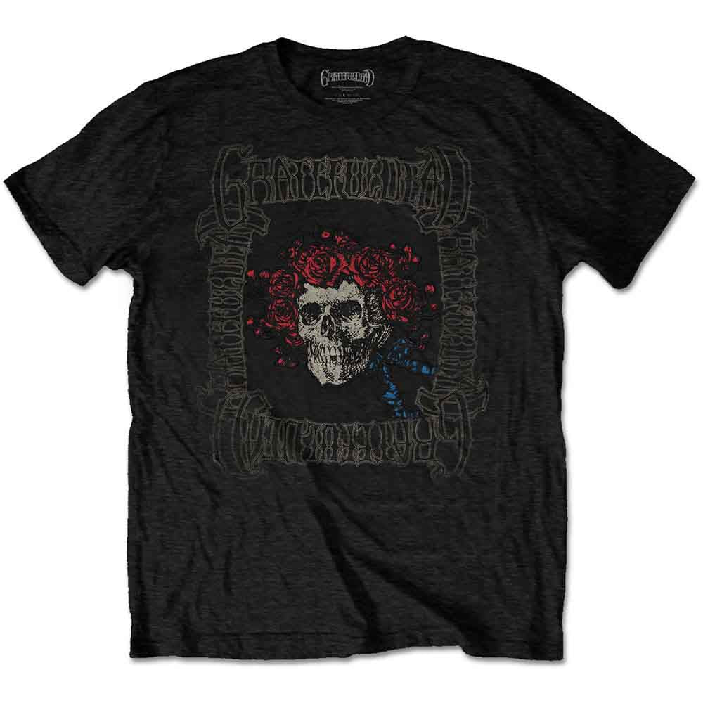 Grateful Dead - Bertha with Logo Box - T-Shirt Black