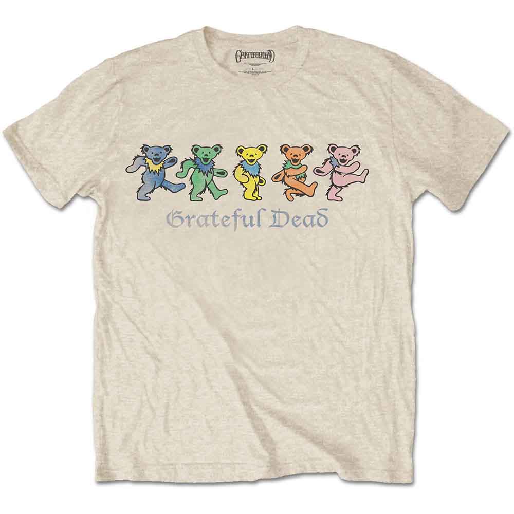 Grateful Dead - Dancing Bears - T-Shirt Neutral
