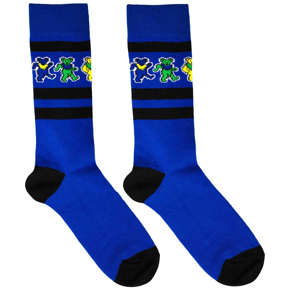 Grateful Dead - Dancing Bears Stripe - Blue