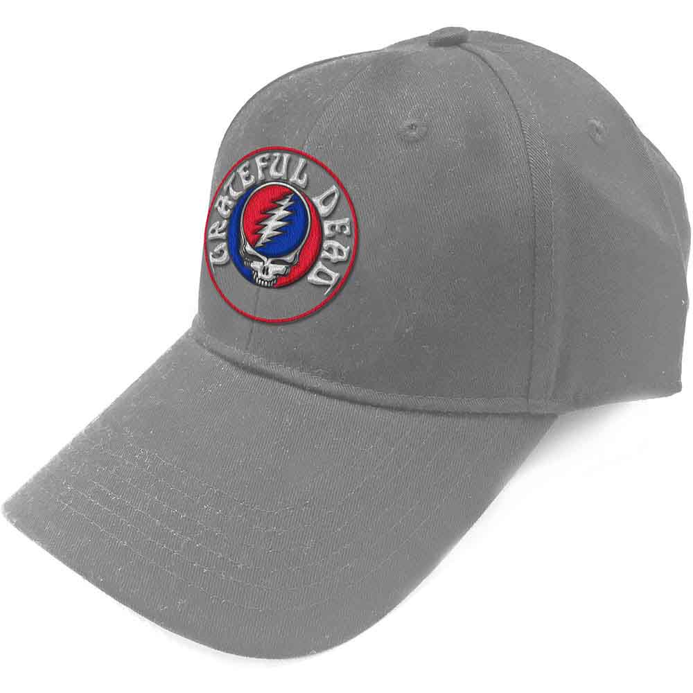 Grateful Dead - Steal Your Face Logo - Hat Grey