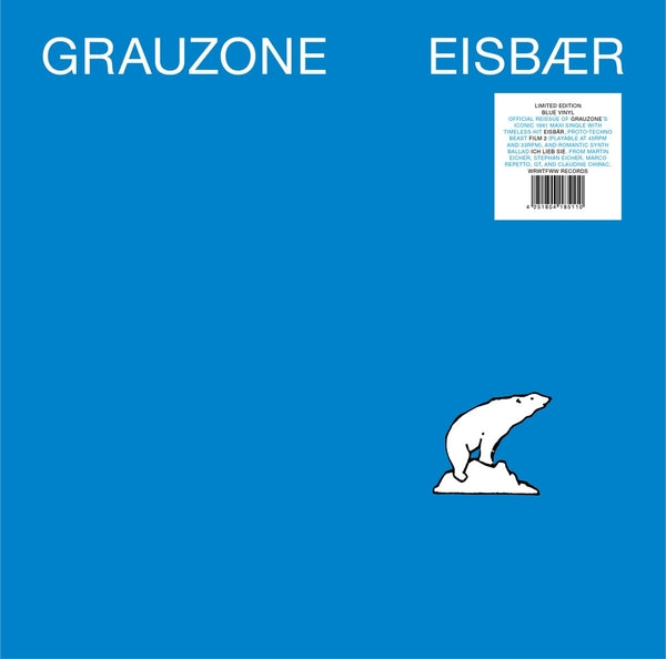 GRAUZONE - Eisbar (Blue Vinyl) - Vinyl