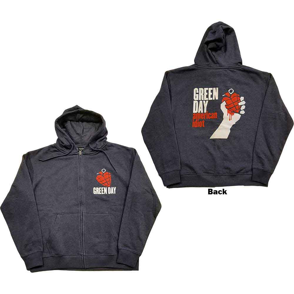 Green Day - American Idiot - Sweatshirt Blue