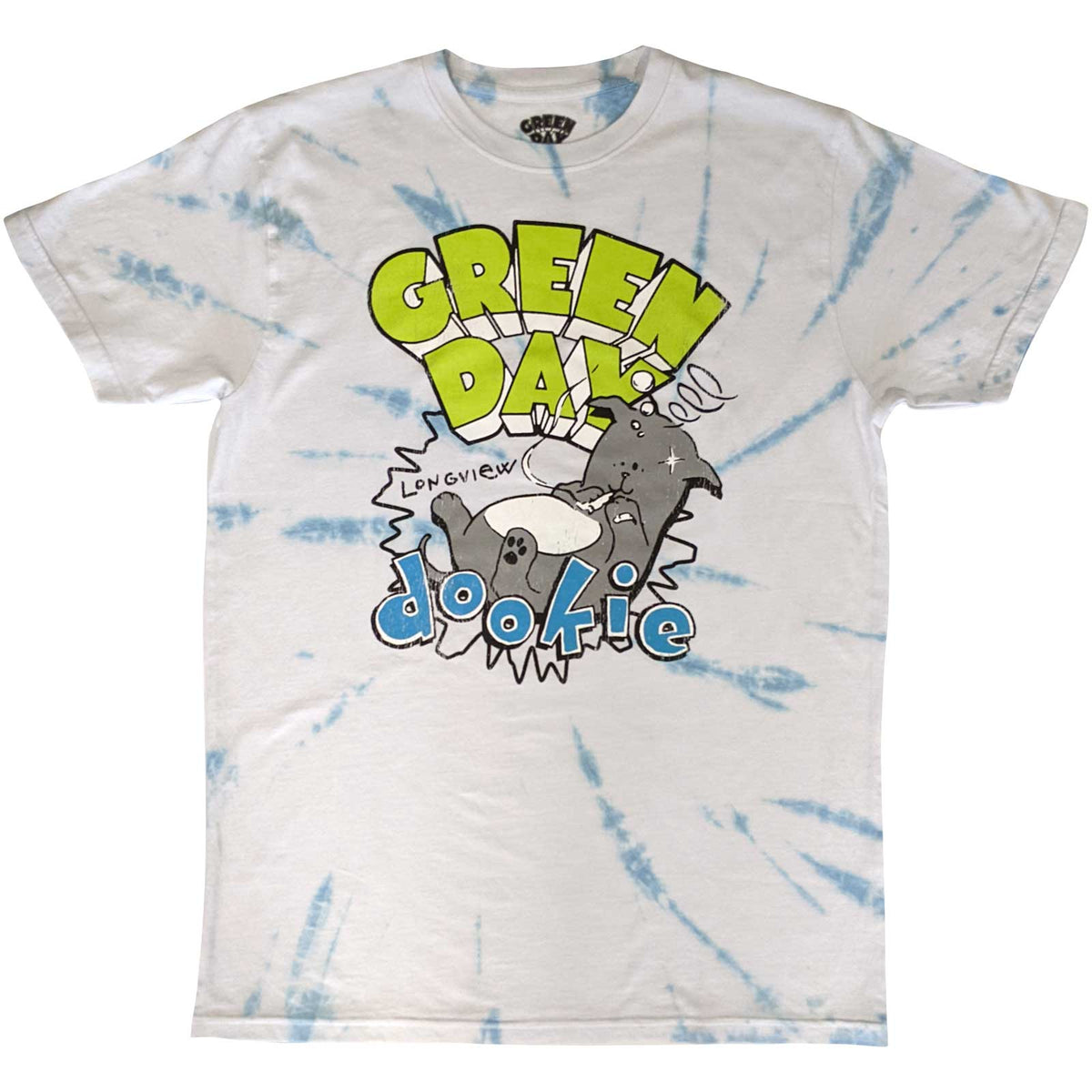 Green Day - Dookie Longview - T-Shirt White