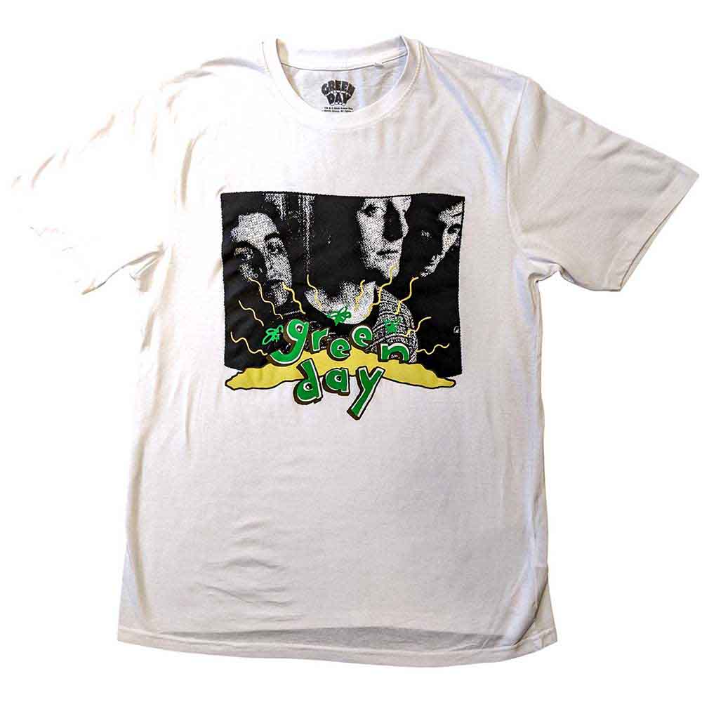 Green Day - Dookie Photo - T-Shirt White