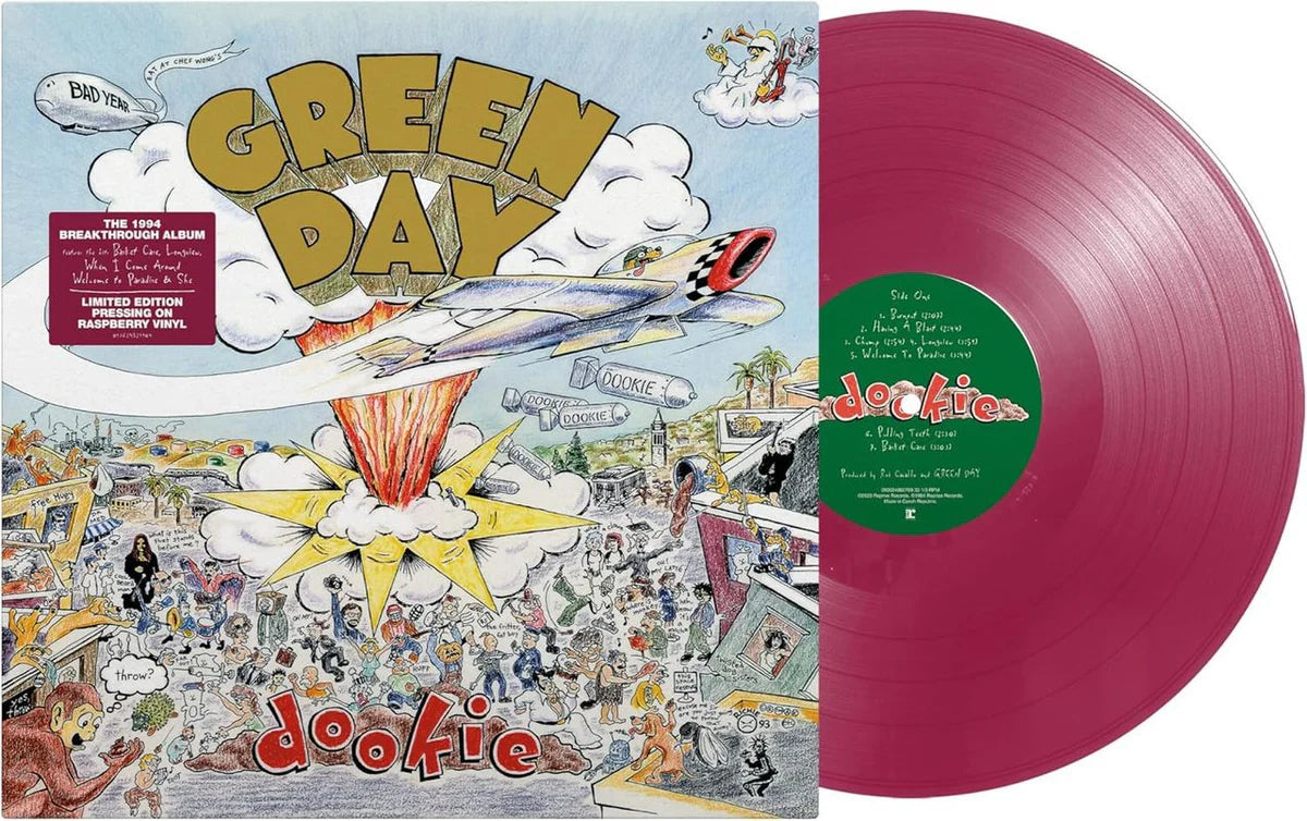 Green Day - Dookie [Raspberry Vinyl] [Import] - Vinyl