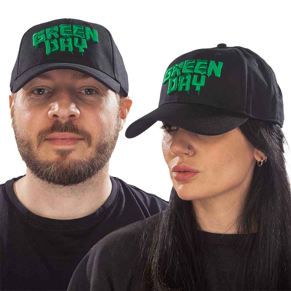 Green Day - Dripping Logo - Hat Black