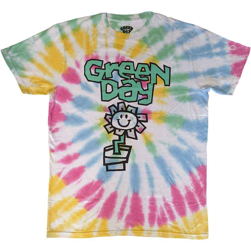 Green Day - Flower Pot - T-Shirt White