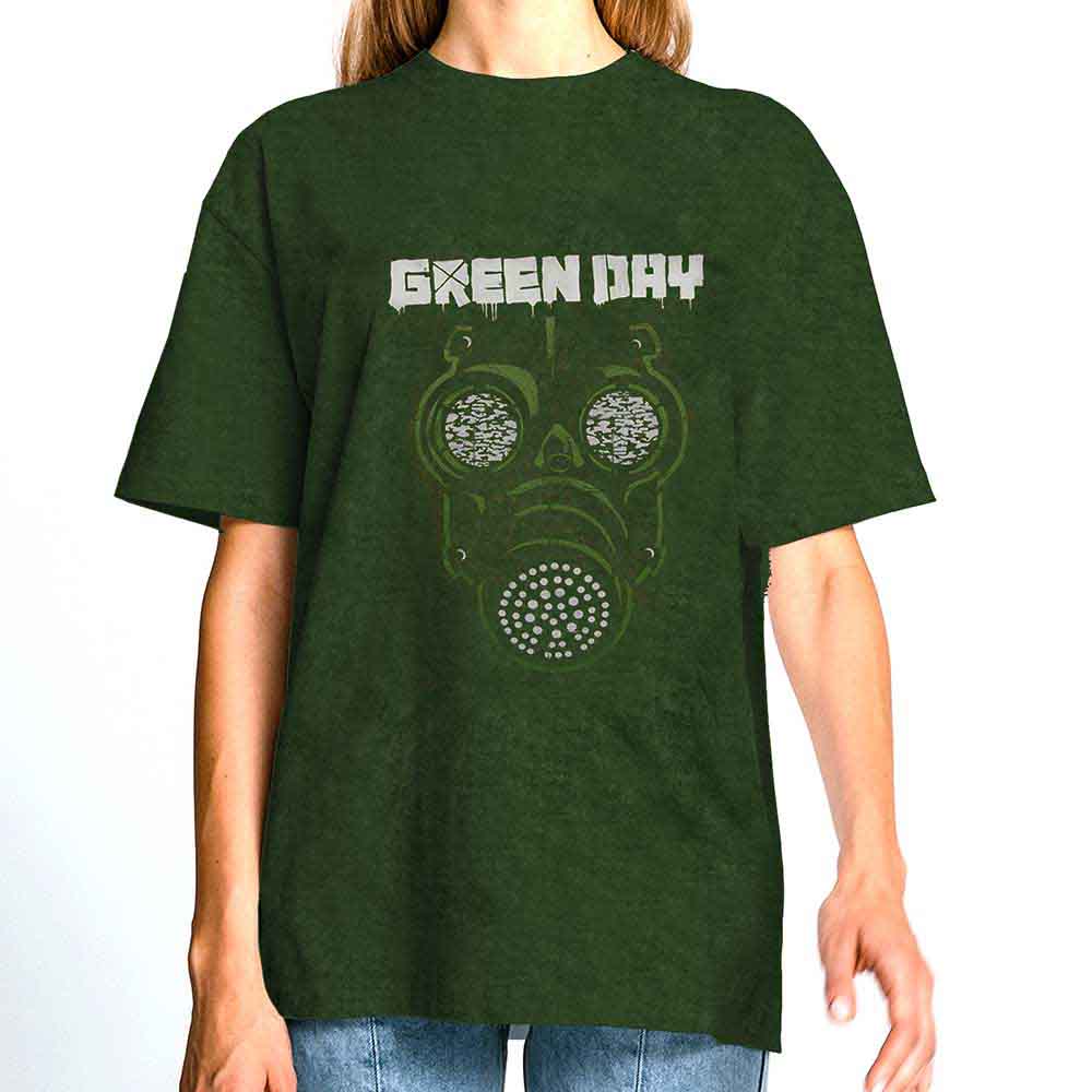 Green Day - Gas Mask - Green
