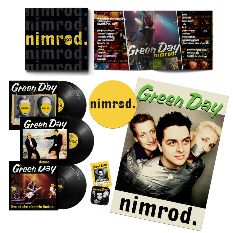 Green Day - Nimrod (25th Anniversary Edition) (Indie Exclusive Silver Vinyl) 5 LP - Vinyl