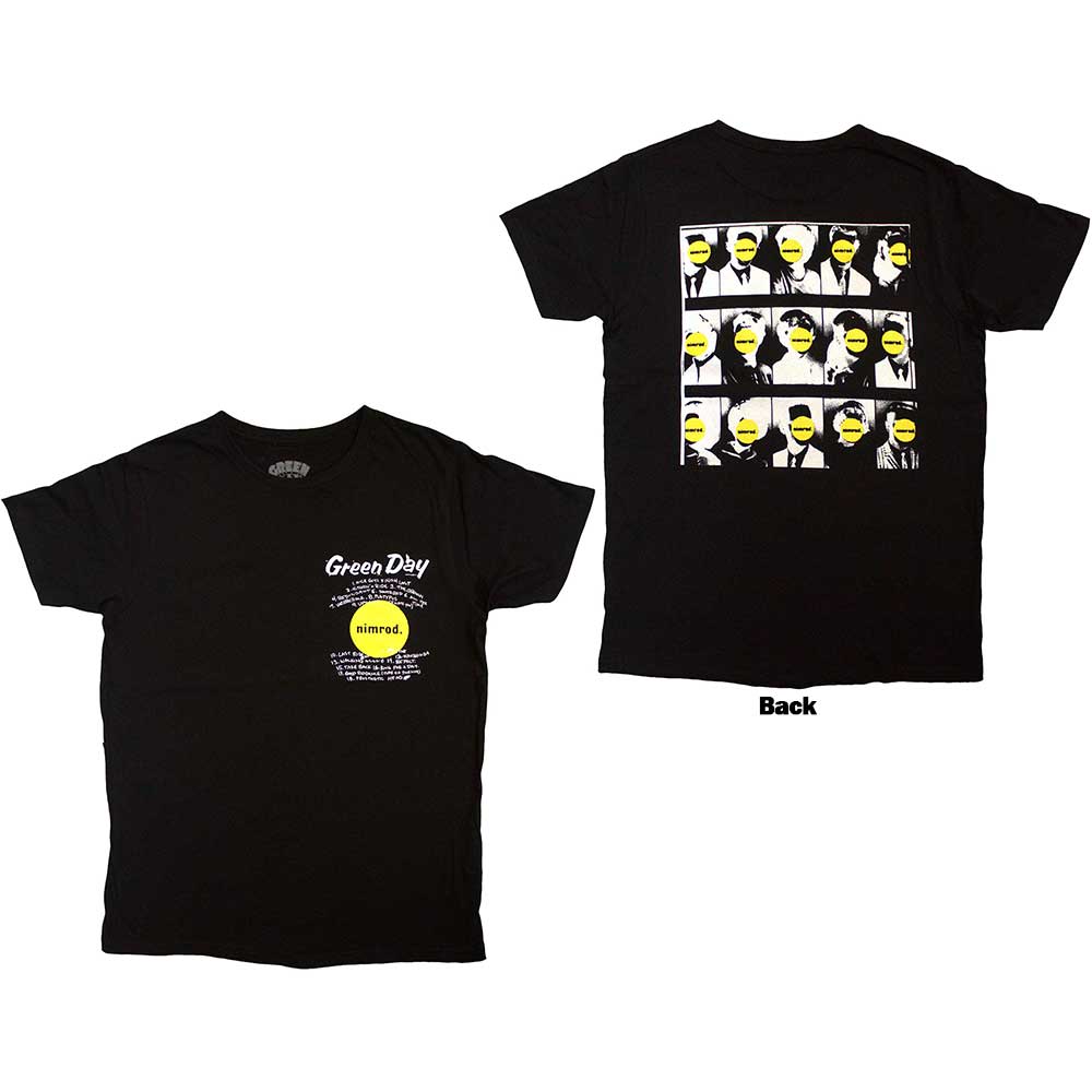 Green Day - Nimrod Pocket Mugshots - Black