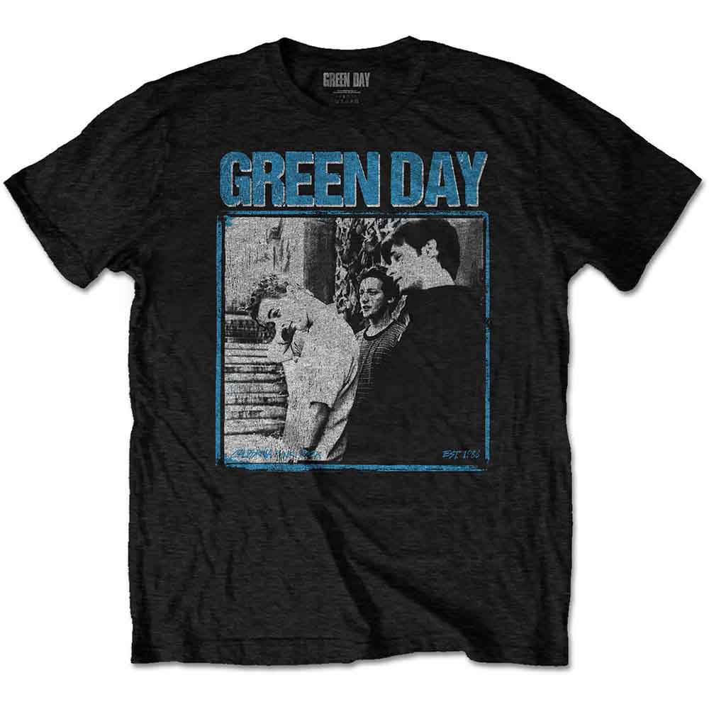 Green Day - Photo Block - T-Shirt Black