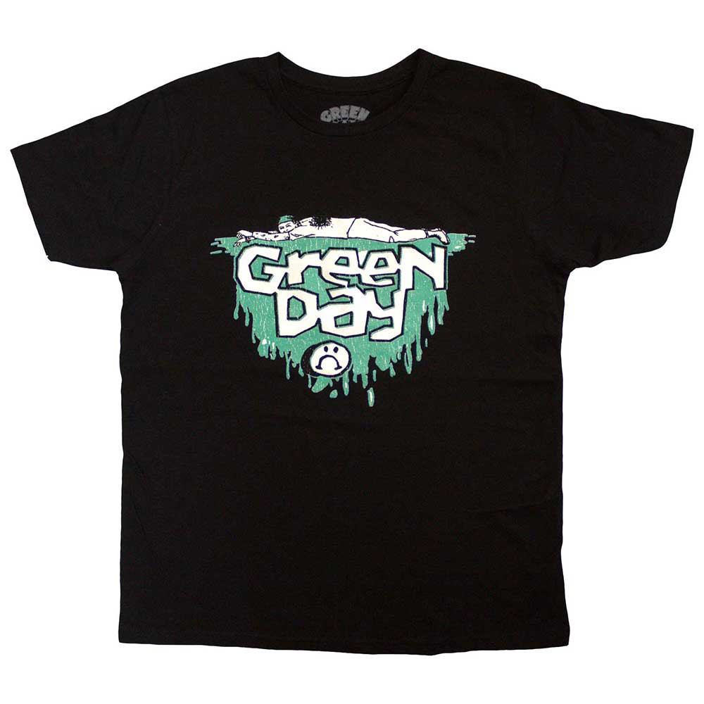 Green Day - Sad Smiley - Black