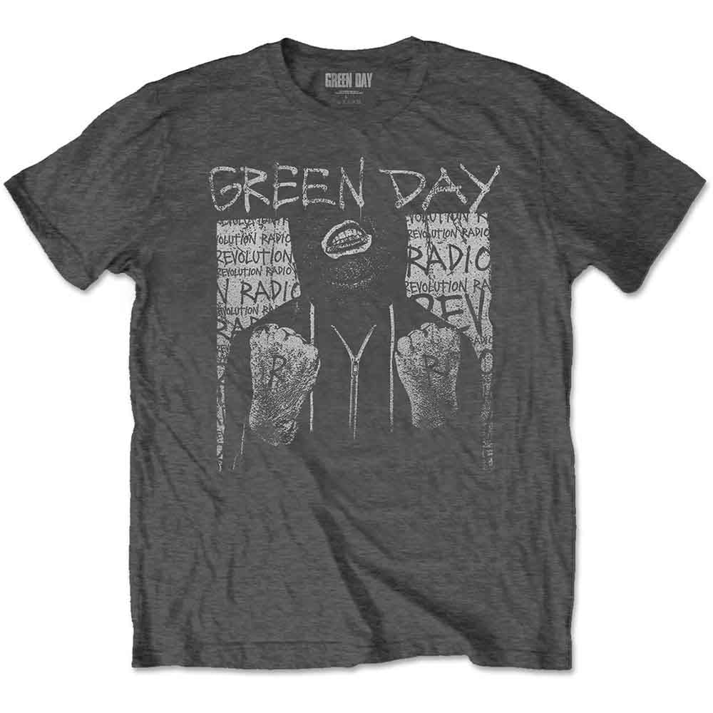 Green Day - Ski Mask - T-Shirt Grey
