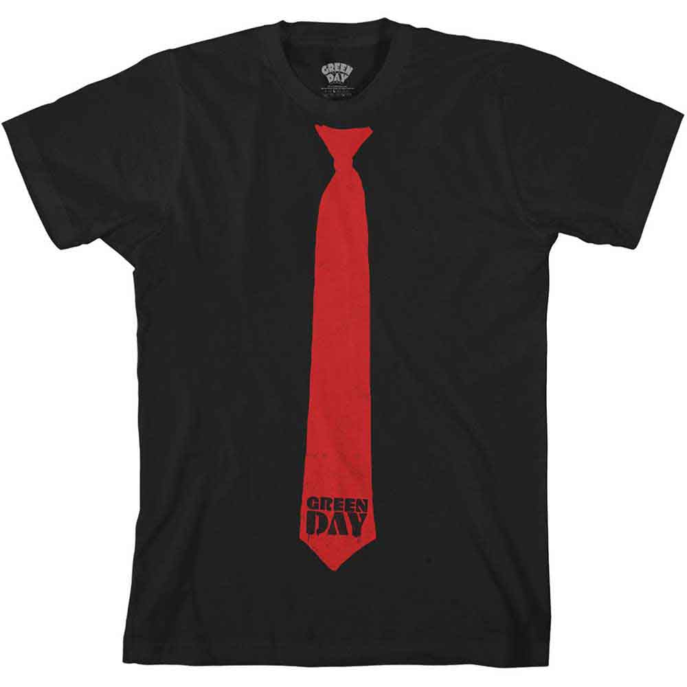 Green Day - Tie - T-Shirt Black