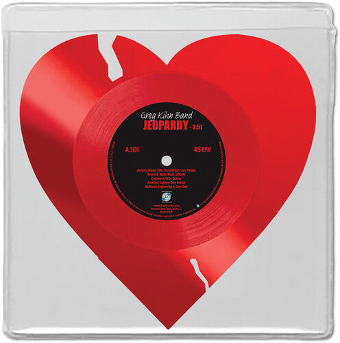 Greg Kihn Band - Jeopardy/ The Breakup Song (They Don't Write 'Em) (Limited Edition, Heart Shaped Red Vinyl) - Vinyl