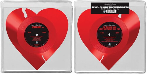 Greg Kihn Band - Jeopardy/ The Breakup Song (They Don't Write 'Em) (Limited Edition, Heart Shaped Red Vinyl) - Vinyl