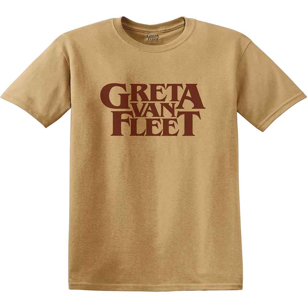Greta Van Fleet - Logo - T-Shirt Yellow