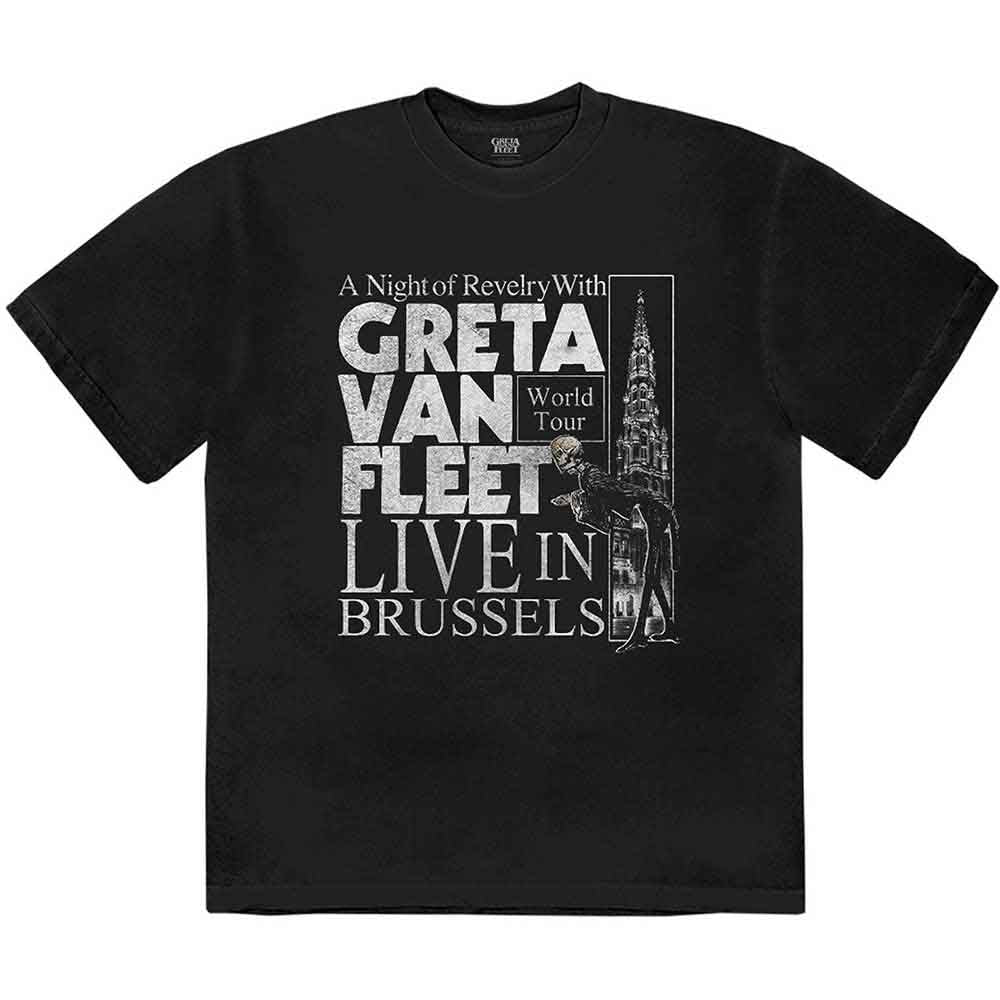Greta Van Fleet - Night of Revelry - T-Shirt Black