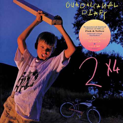 Guadalcanal Diary - 2 X 4 (Remastered, Limited Edition, Pink & Yellow Swirl Colored Vinyl) - Vinyl
