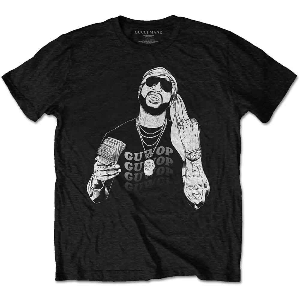 Gucci Mane (GUWOP) - Pinkies Up - T-Shirt Black