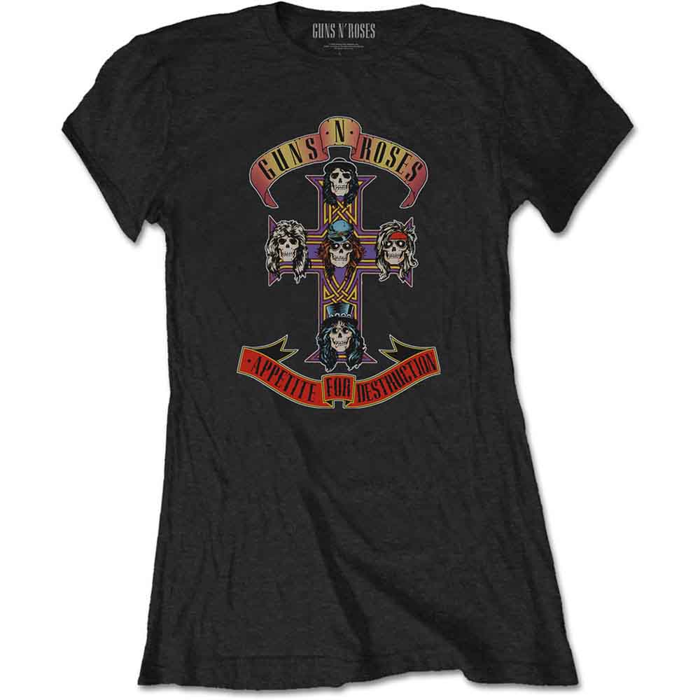 Guns N' Roses - Appetite for Destruction - T-Shirt Black
