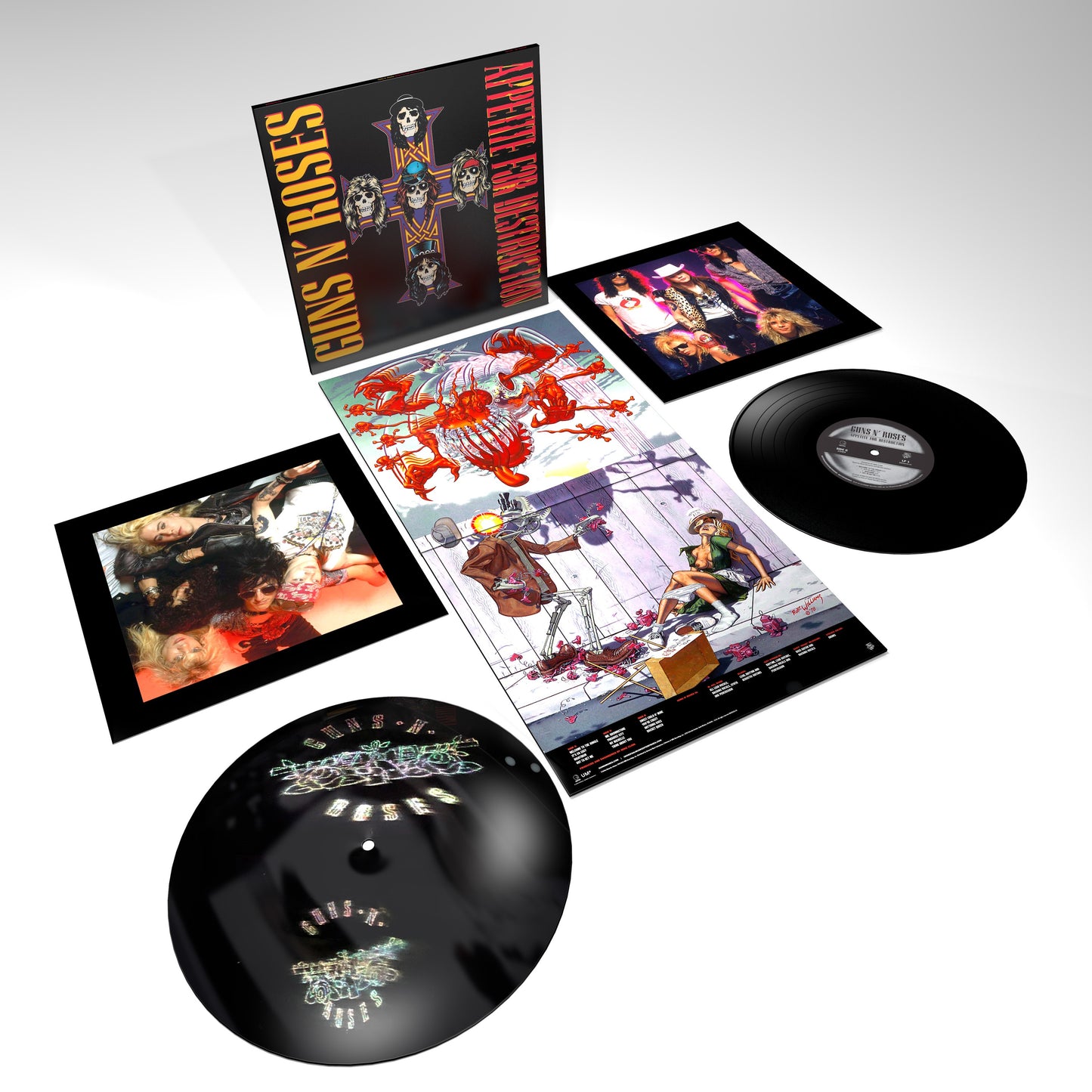 Guns N Roses - Appetite For Destruction [Explicit Content] (180 Gram Vinyl, Limited Edition, Digital Download Card) (2 Lp's) - Vinyl