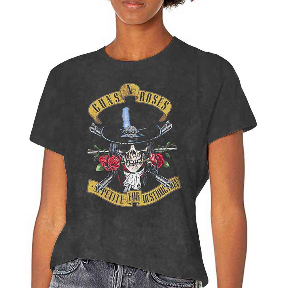 Guns N' Roses - Appetite Washed - T-Shirt Black