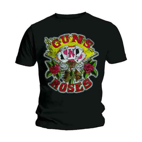 Guns N' Roses - Cards - T-Shirt Black