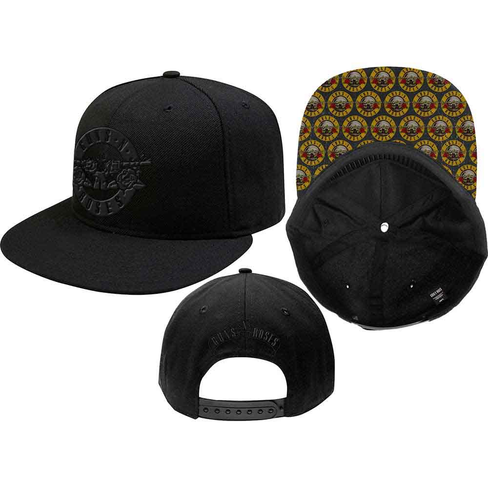 Guns N' Roses - Circle Logo - Hat Black