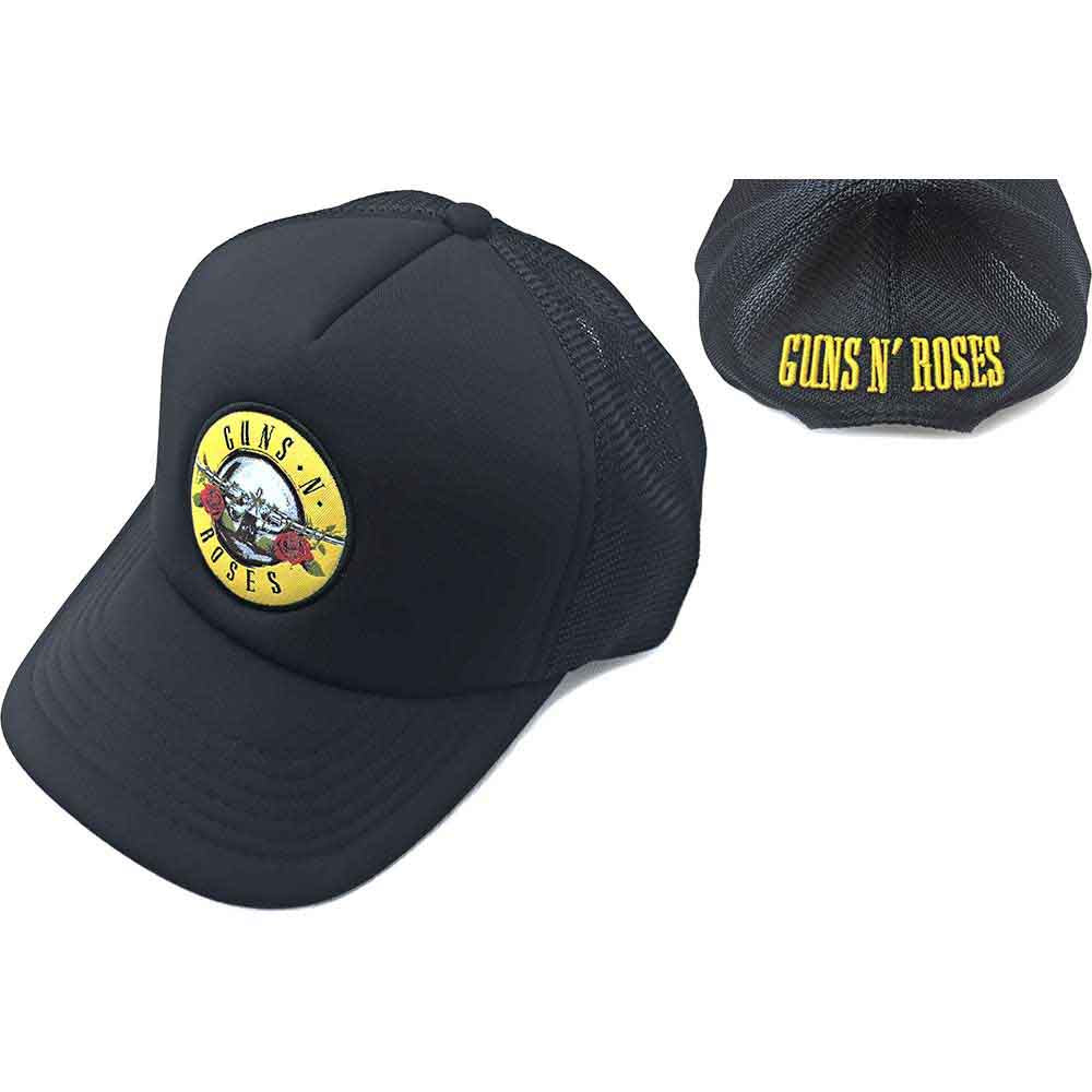 Guns N' Roses - Circle Logo - Hat Black