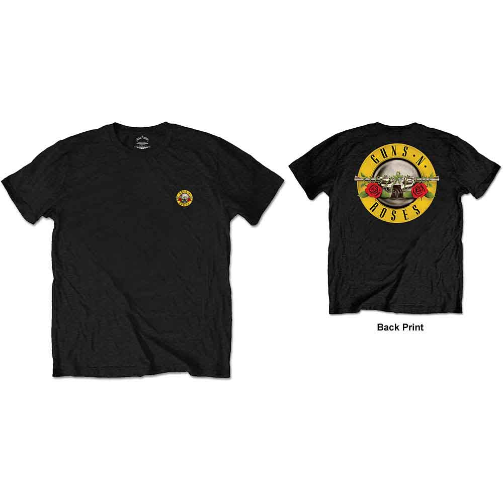 Guns N' Roses - Classic Logo - T-Shirt Black