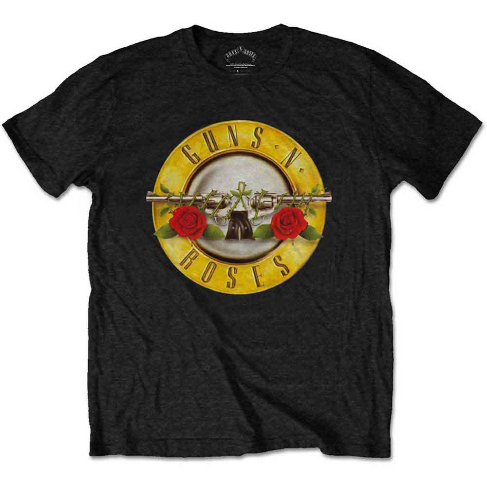 Guns N' Roses - Classic Logo - T-Shirt Black