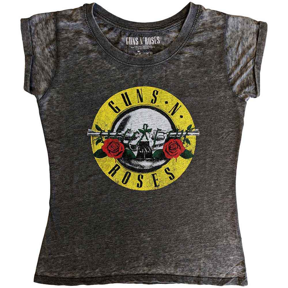 Guns N' Roses - Classic Logo - T-Shirt Grey