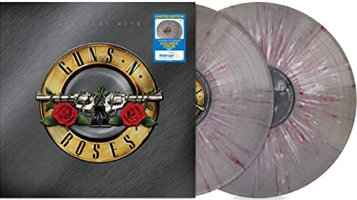 Guns N' Roses - Greatest Hits (Limited Edition, Silver/Red-White Splatter 2 LP) - Vinyl