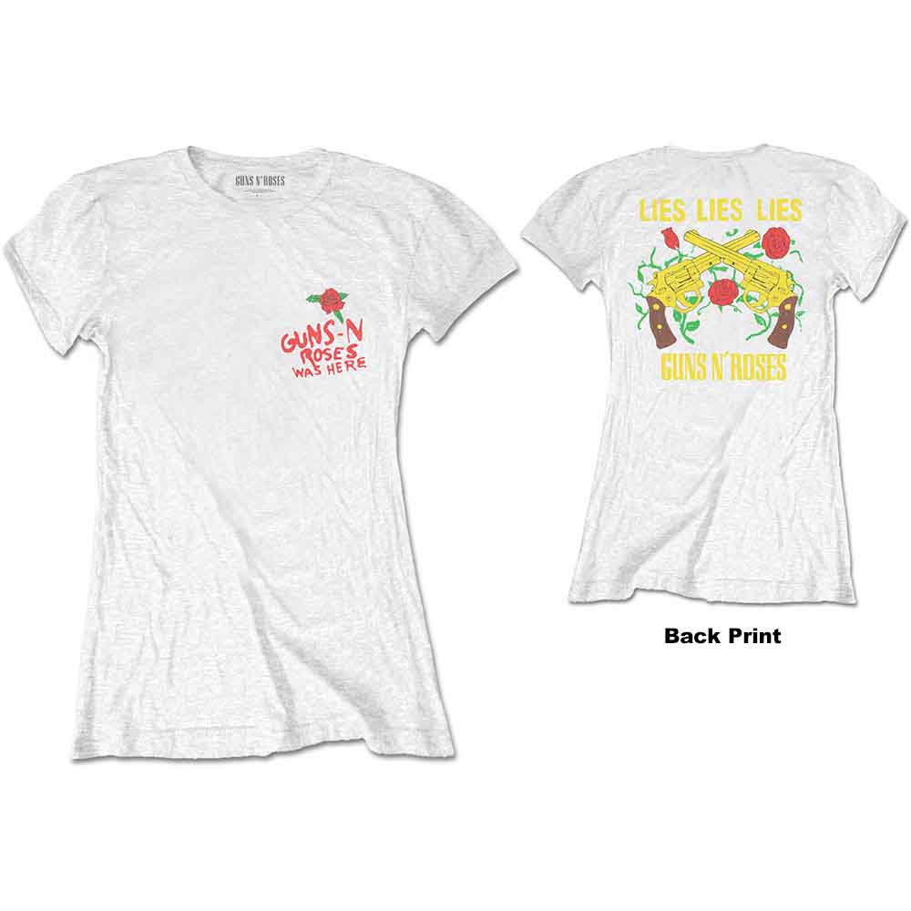 Guns N' Roses - Lies, Lies, Lies - T-Shirt White