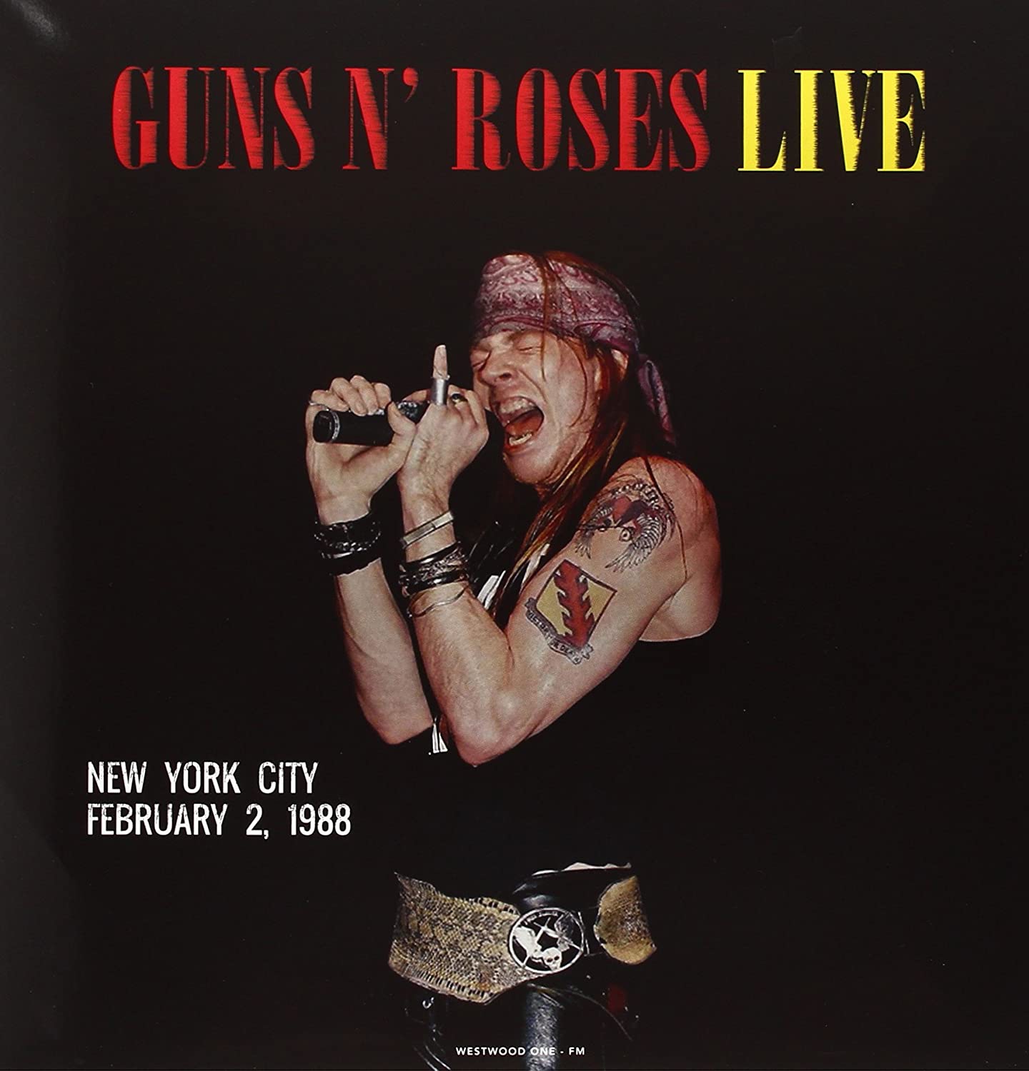 Guns N' Roses - Live In New York City / February 2 1988 (Red Vinyl) - Vinyl