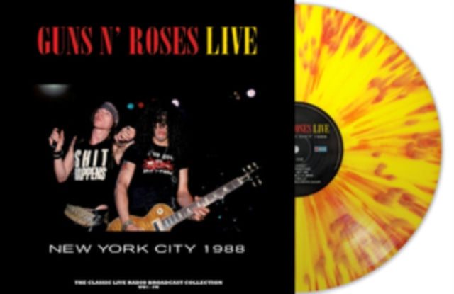Guns N' Roses - Live: New York City 1988 (180 Gram Splatter Vinyl) [Import] - Vinyl