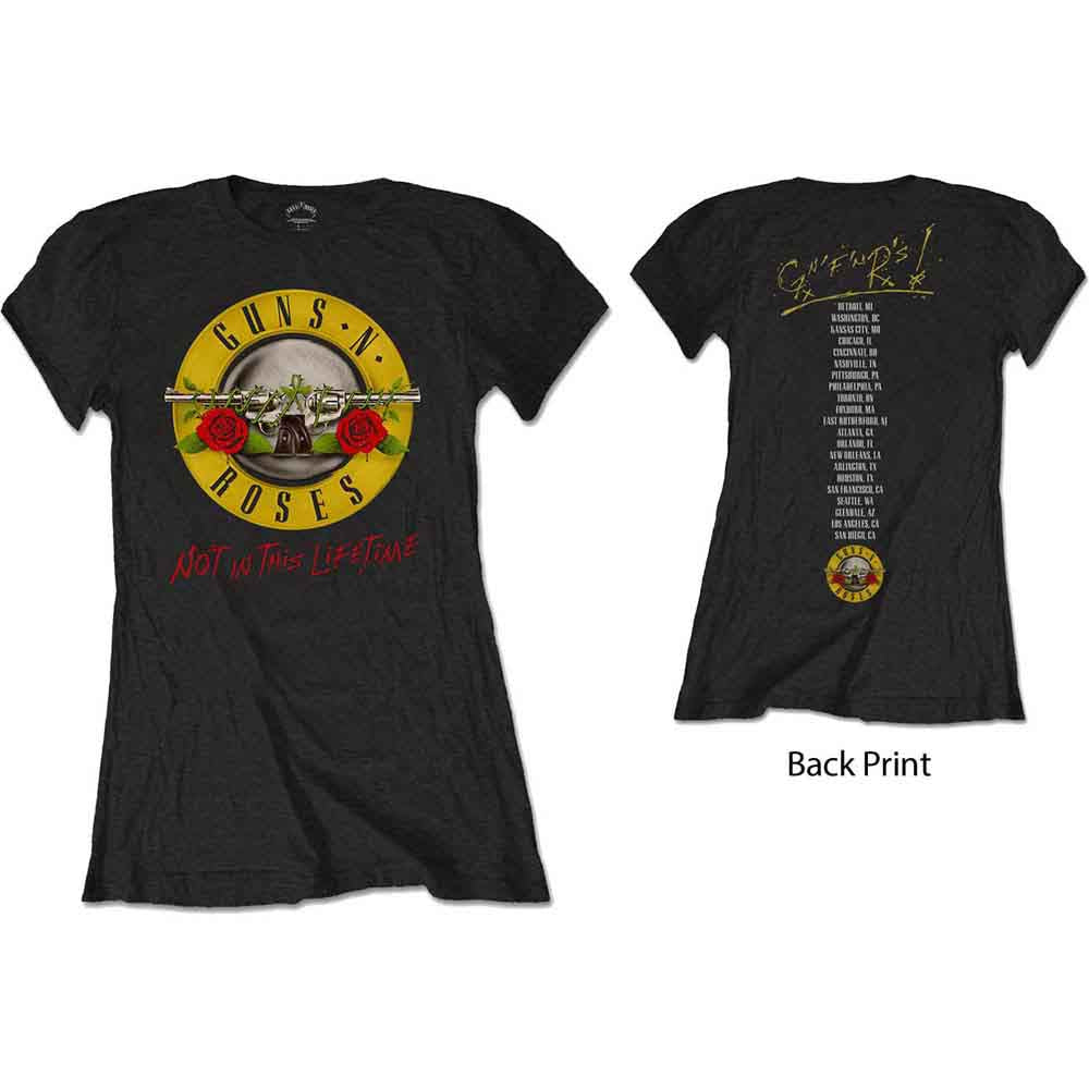 Guns N' Roses - Not In This Lifetime Tour - T-Shirt Black