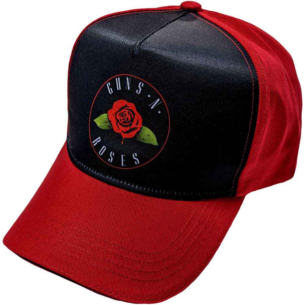 Guns N' Roses - Rose - Hat Red, Black