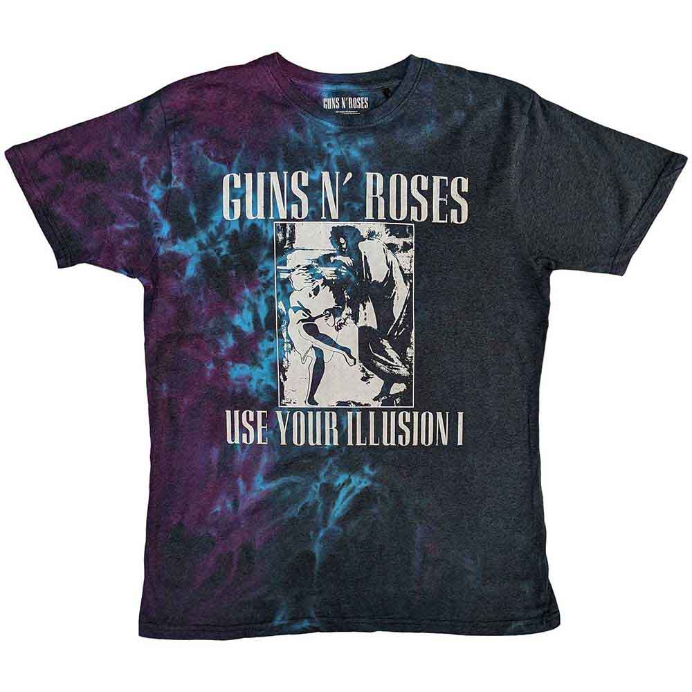 Guns N' Roses - Use Your Illusion Monochrome - T-Shirt Blue
