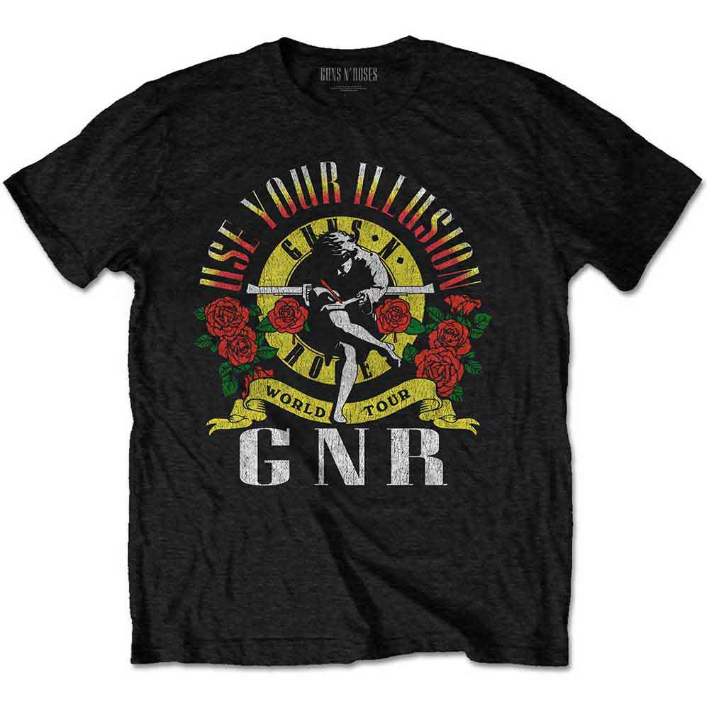 Guns N' Roses - UYI World Tour - T-Shirt Black