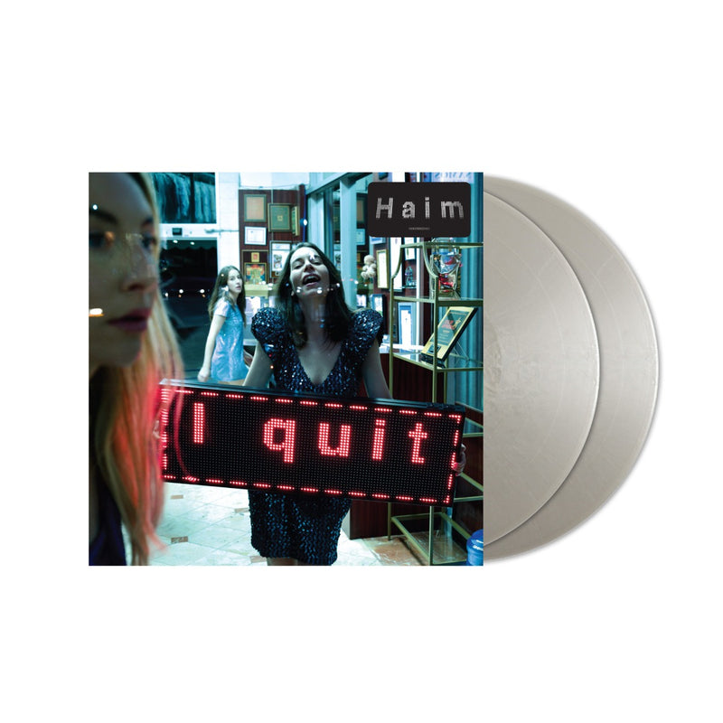 Haim - "I Quit" (2 Lp) (Metallic Silver Vinyl) (Gatefold Jacket) - Vinyl