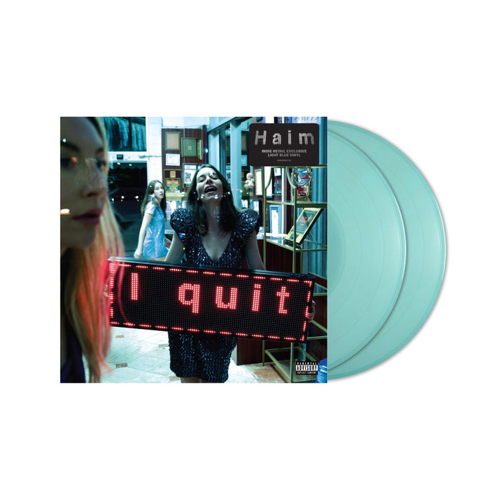 Haim - "I Quit" (2 Lp) (Translucent Blue Vinyl) (Gatefold Jacket) (Indie Exclusive) - Vinyl