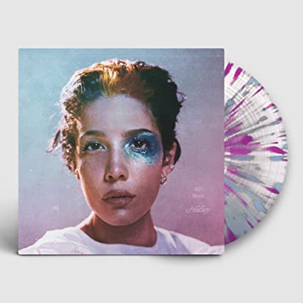 Halsey - Manic - Exclusive Limited Edition RARE Clear With Pink & Blue Splatter Colored Vinyl LP Limited Edition - Vinyl
