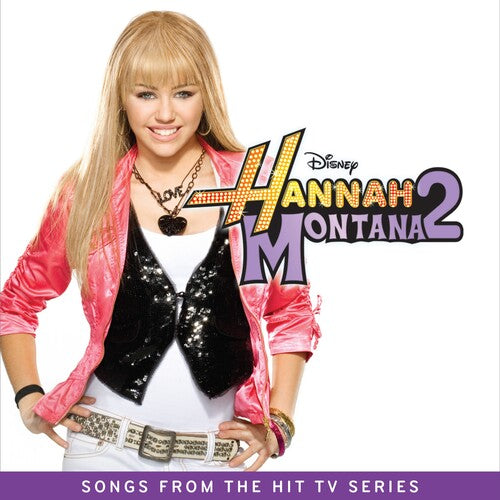 Hannah Montana - Hannah Montana 2 (Original Soundtrack) (Split Black/White Splatter Colored Vinyl) - Vinyl