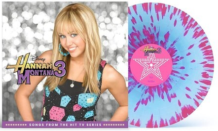 Hannah Montana - Hannah Montana 3 (Original Soundtrack) ("Pretty In Pink" Splatter Colored Vinyl) - Vinyl