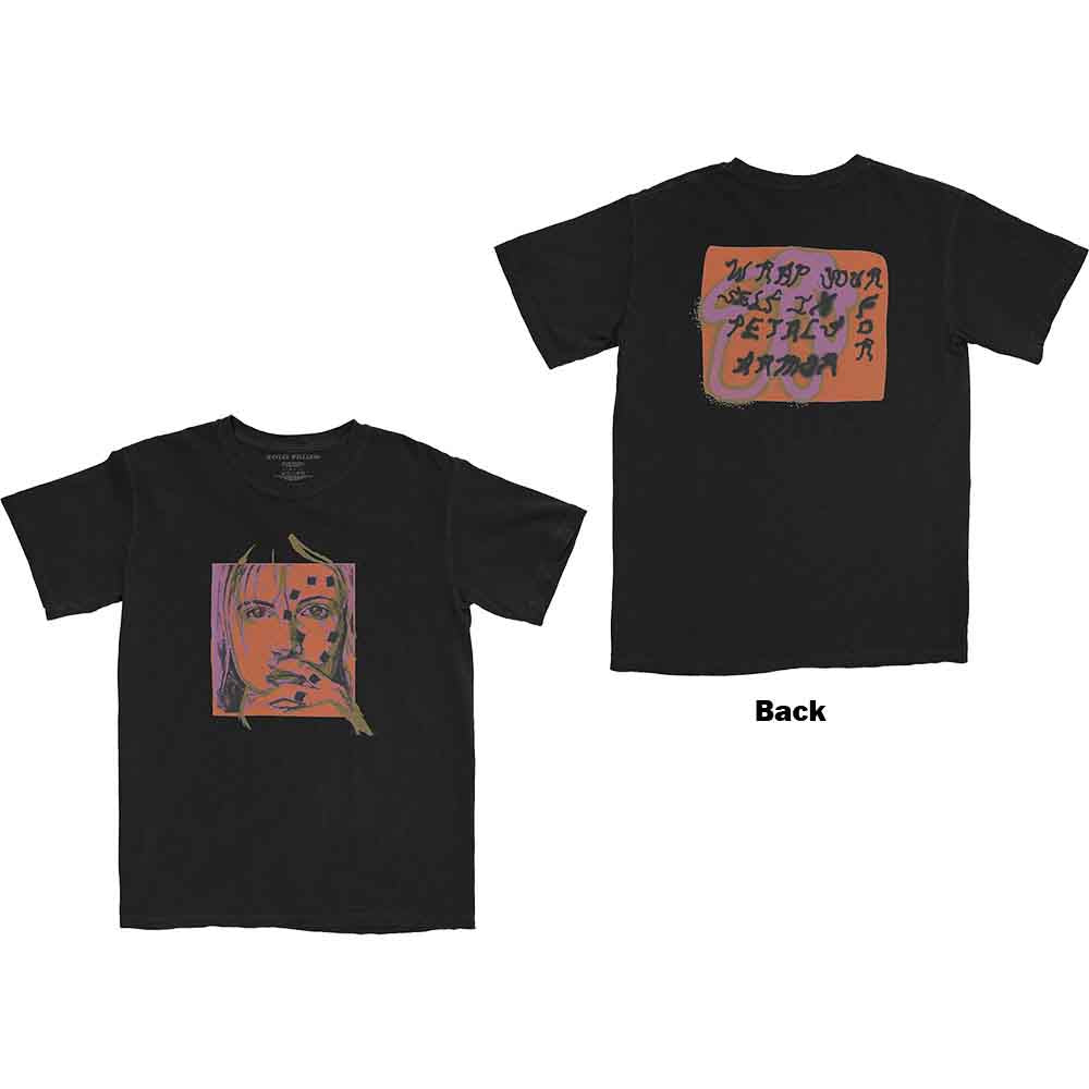 Hayley Williams - Petals Sketch - T-Shirt Black